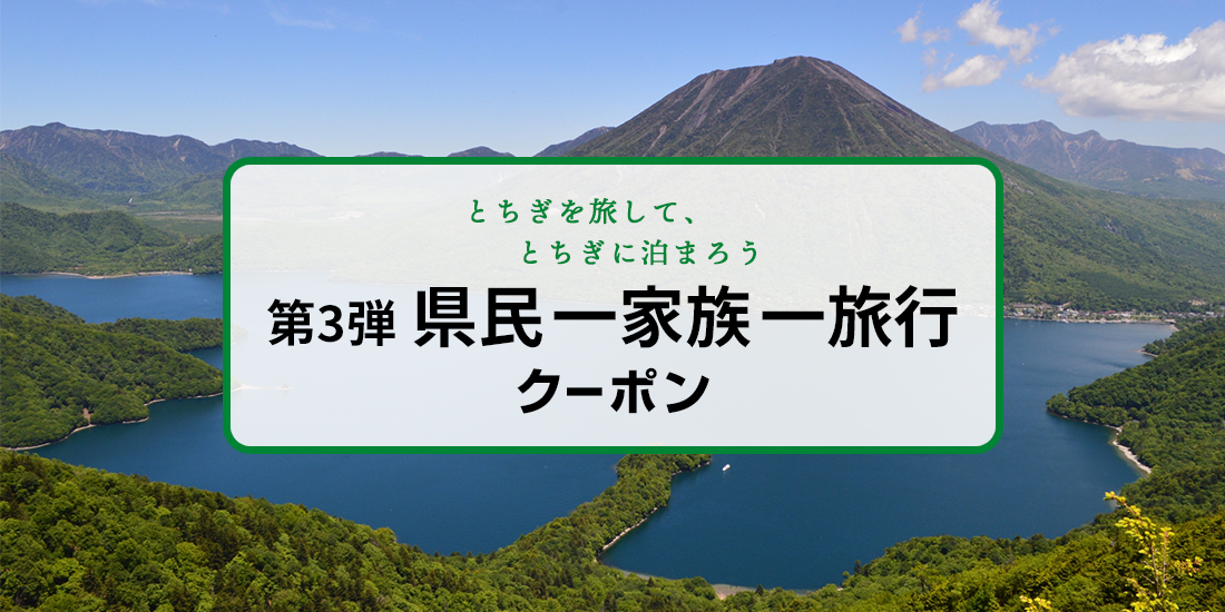 第3弾 県民一家族一旅行 割引クーポン