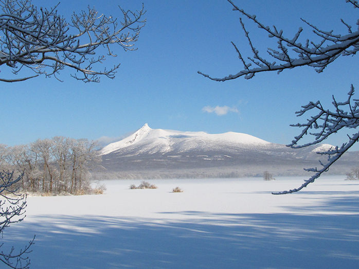 雪と駒ケ岳