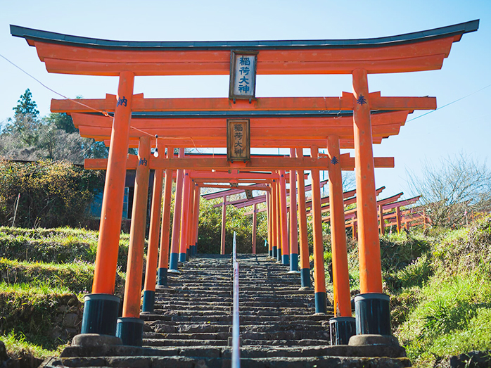 91基の鳥居がずらり