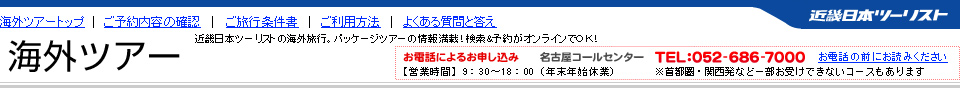 海外ツアー