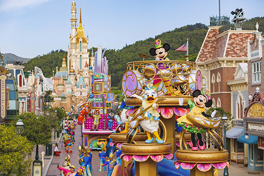 香港ディズニーランド　イメージ