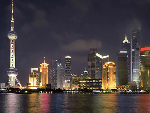 中国の夜景のイメージ