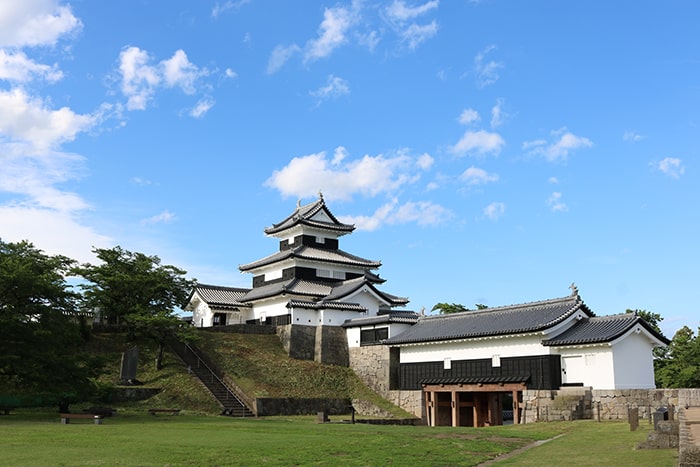 小峰城跡　画像提供：白河市