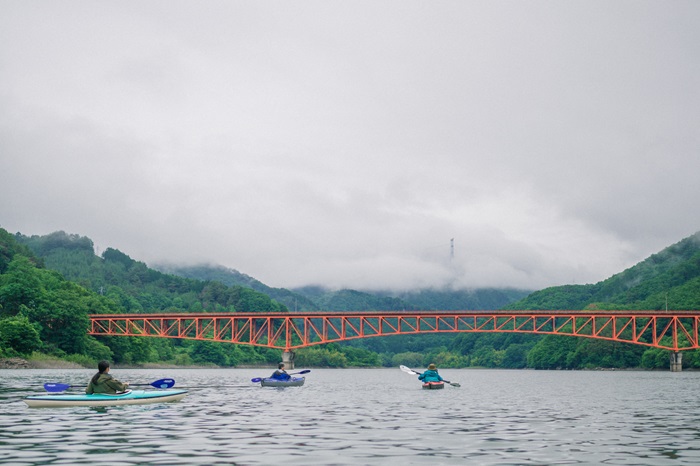 草木湖カヌーツアー