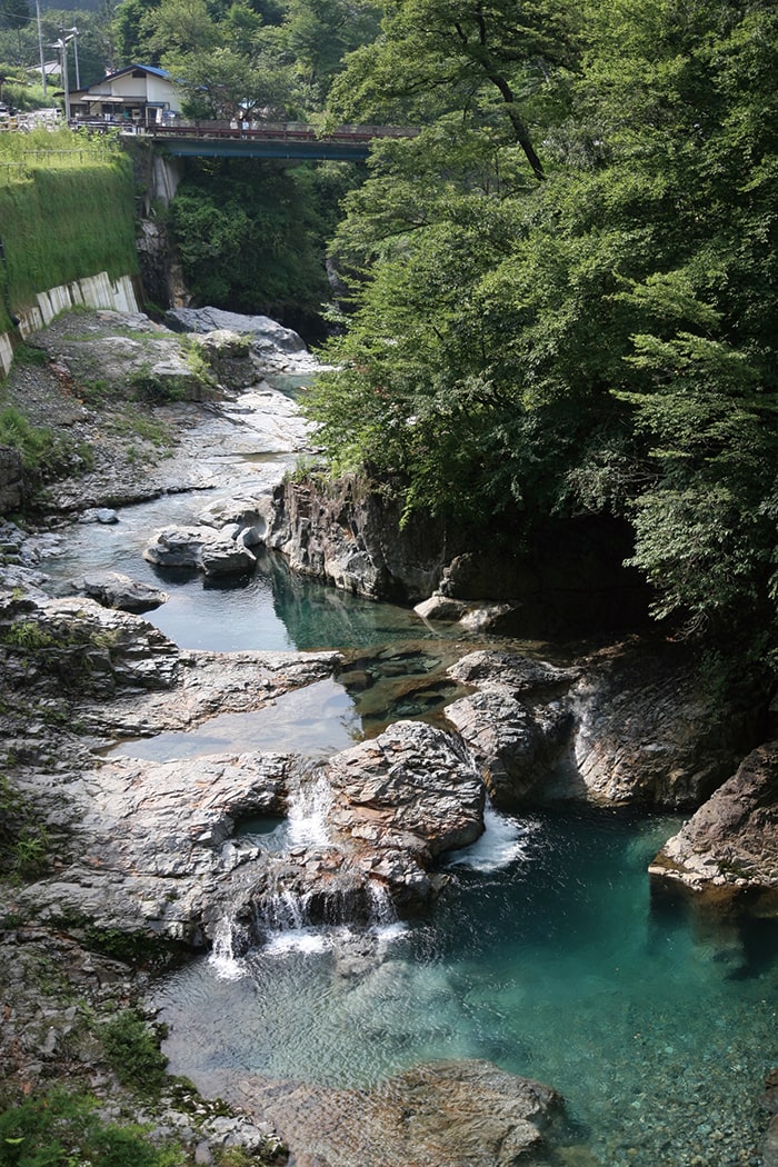 四万の甌穴