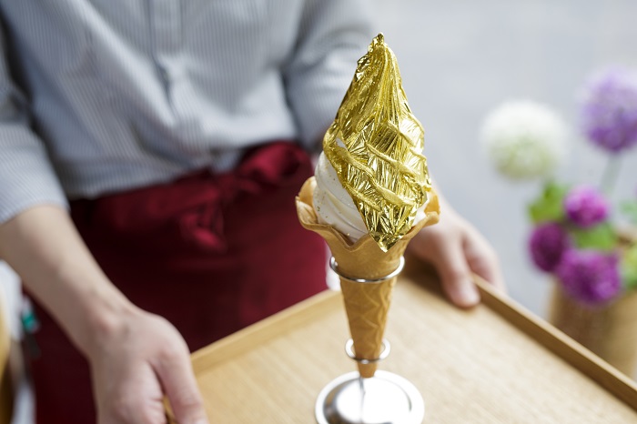 箔一本店　箔巧館　金箔のかがやきソフト