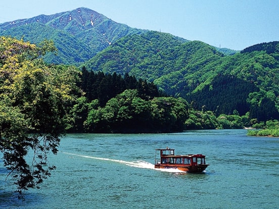 阿賀野川ライン舟下り