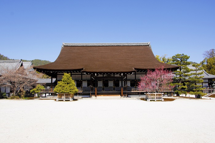 宸殿(重要文化財) 写真提供：旧嵯峨御所 大本山大覚寺