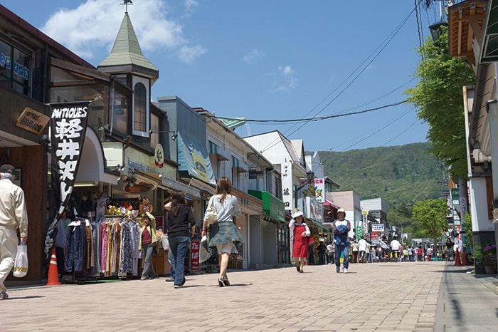 旧軽井沢商店街(旧軽銀座)