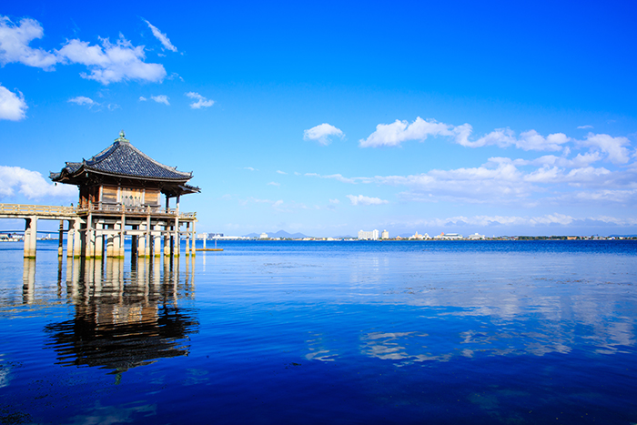 満月寺 浮御堂