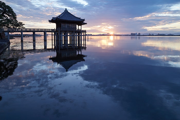 満月寺 浮御堂