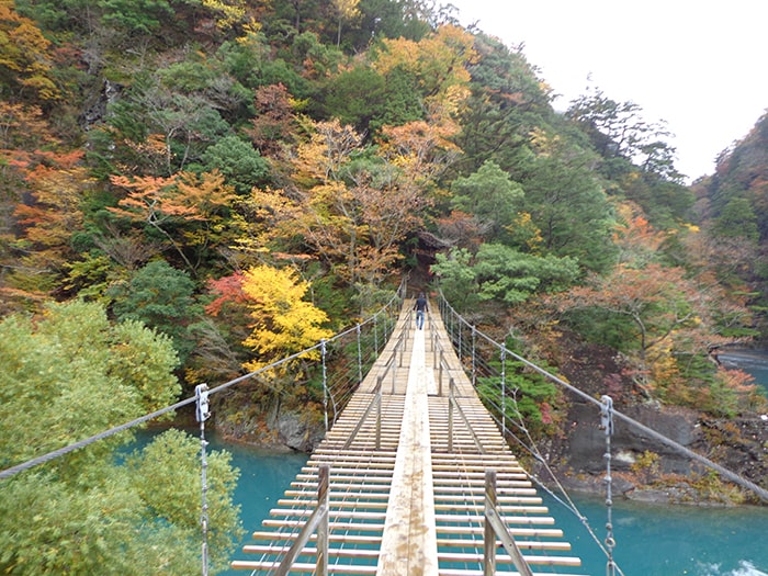 寸又峡 夢のつり橋