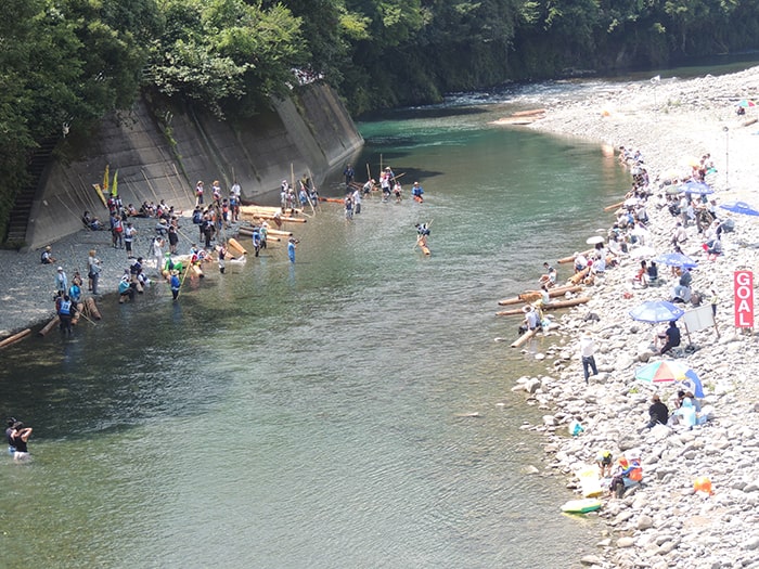 木頭杉一本乗り大会