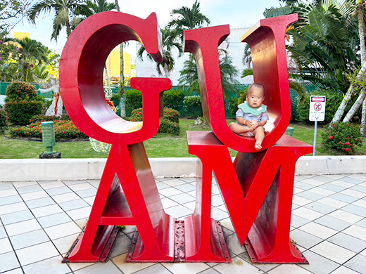 グアムモニュメントで