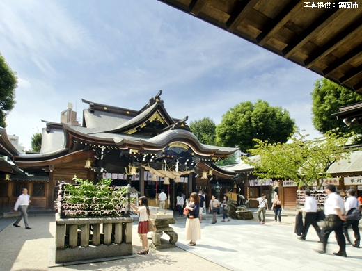 不老長寿は櫛田神社