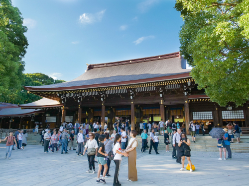 自然豊かな明治神宮・代々木公園