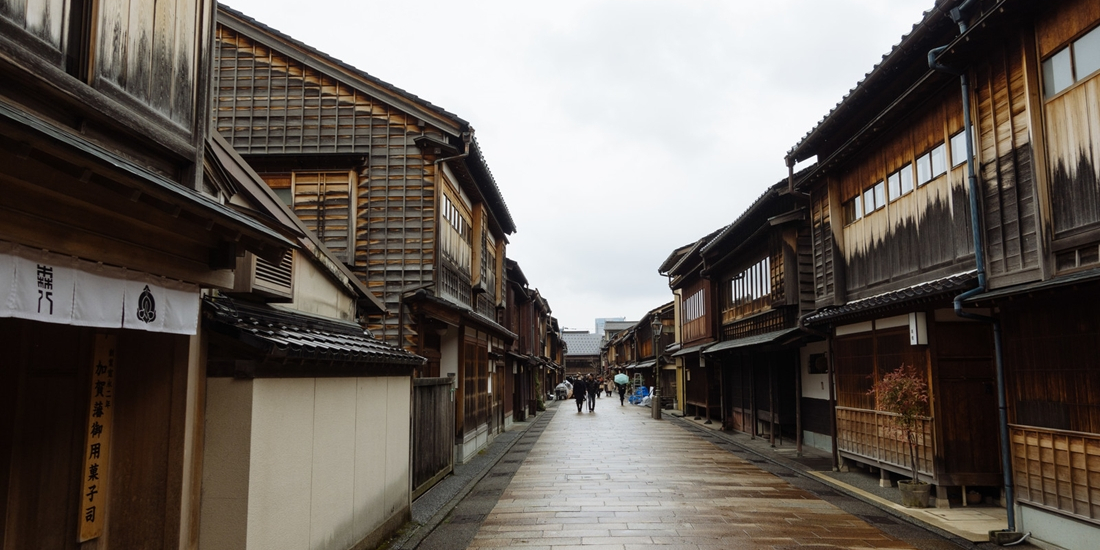 石川県・金沢のひがし茶屋街