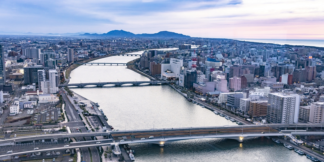 日本三大河川を
愛でる旅に出よう！