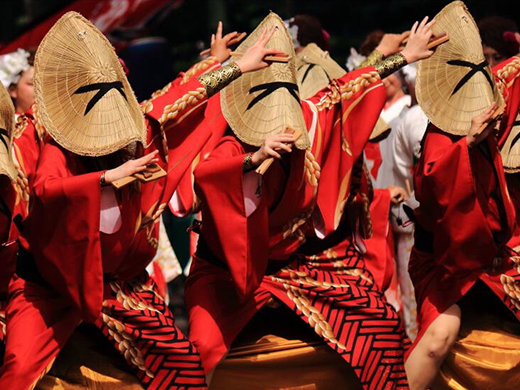 高知・よさこい祭りに踊りに行こう！