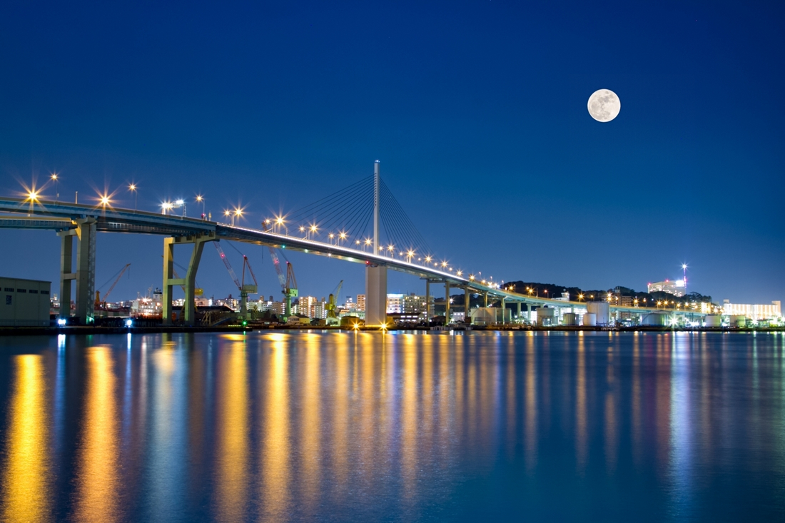 夜景も綺麗です