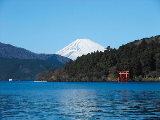 芦ノ湖と元箱根