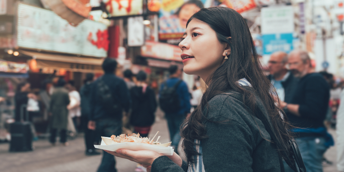 大阪観光の醍醐味！
食べ歩きスポット