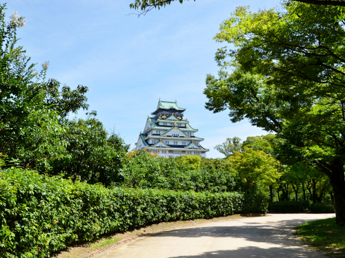 大阪城公園をゆったり観光