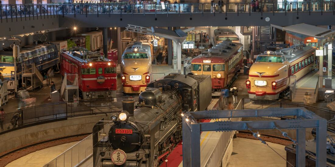 鉄道ファン集まれ！
鉄道博物館特集