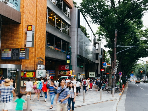 渋谷→原宿→表参道