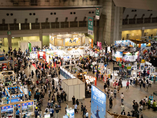 ツーリズムEXPOジャパン2024の様子（全体イメージ）