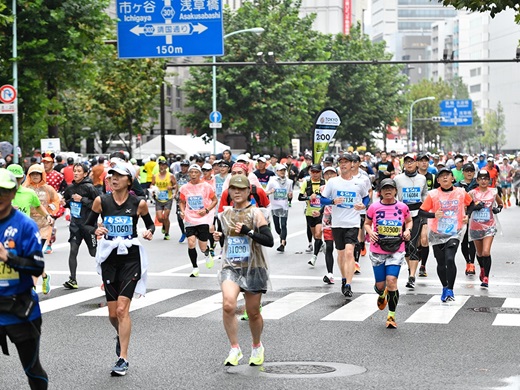 東京レガシーハーフマラソン2023の様子