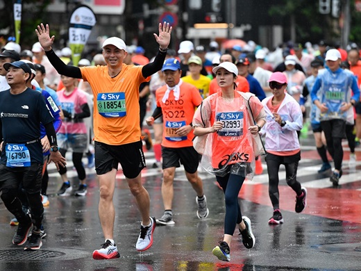 東京レガシーハーフマラソン2023の様子