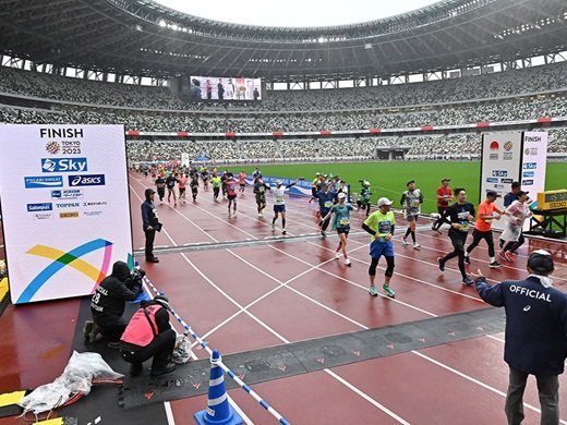 東京レガシーハーフマラソン2023の様子