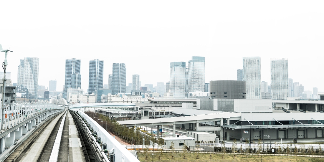 ゆりかもめで豊洲市場にアクセス