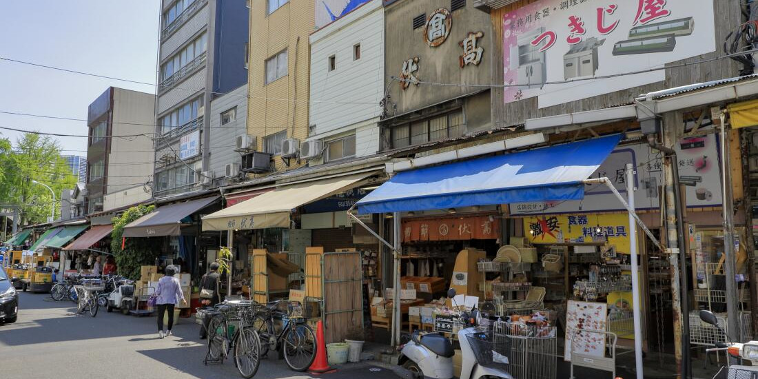 今が狙い目！
築地場外市場観光