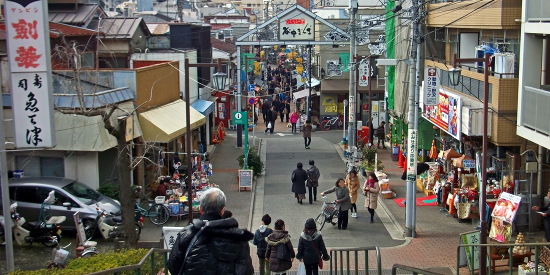 上野近くの谷中ぎんざ