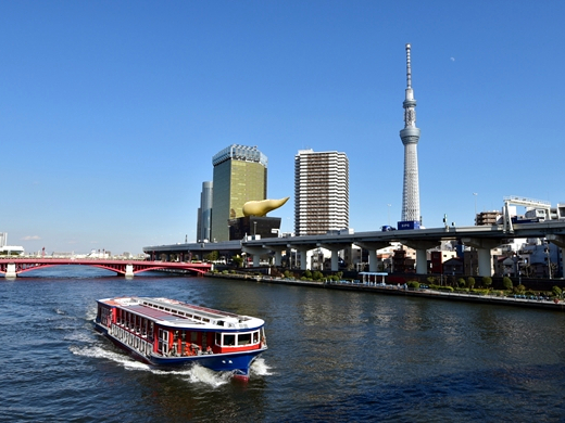 普段とは違う東京を楽しめます