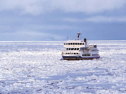網走流氷
