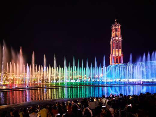 ハウステンボスのウォーターガーデンのイメージ