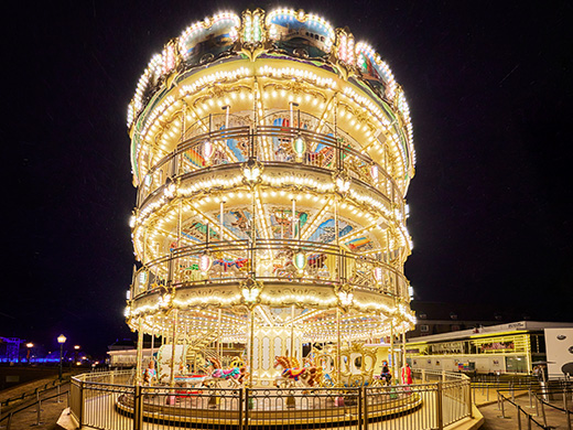 ハウステンボスのスカイカルーセルイメージ