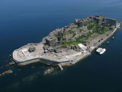 世界文化遺産　軍艦島