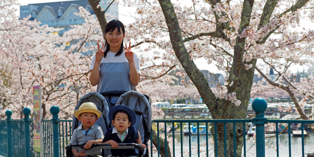 【ママ社員の旅日記】＜双子の息子が6カ月の時＞おごと温泉の1泊2日の旅