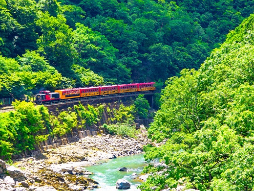 嵯峨野トロッコ列車