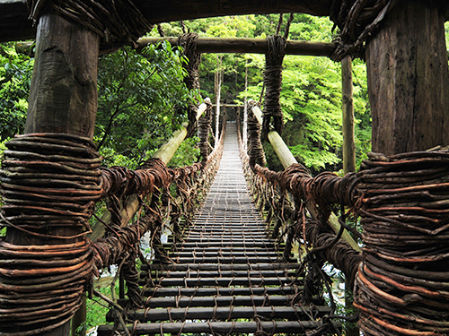 祖谷のかずら橋