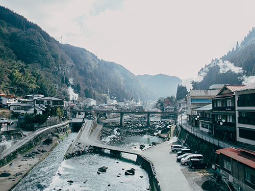 杖立温泉