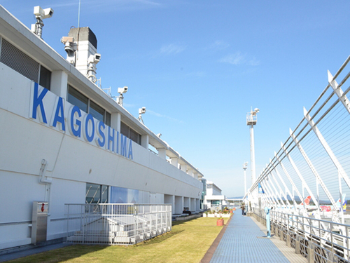 鹿児島空港 展望デッキ