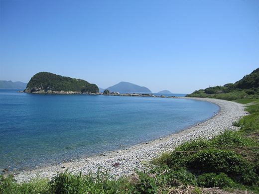 舅ケ島海水浴場