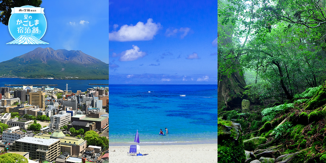 夏のかごしま宿泊割
キャンペーン
