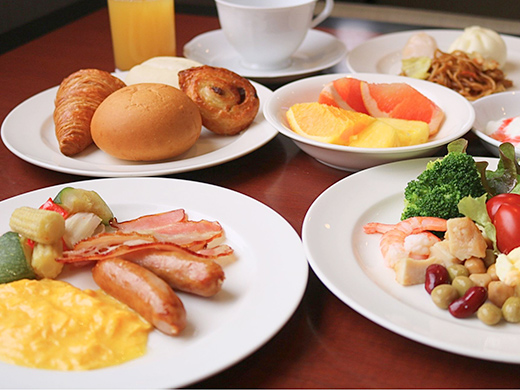 朝食ビュッフェのイメージ