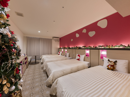 クリスマスルーム・4ベッドタイプ